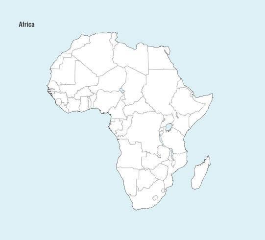 Carte afrique vierge tiny