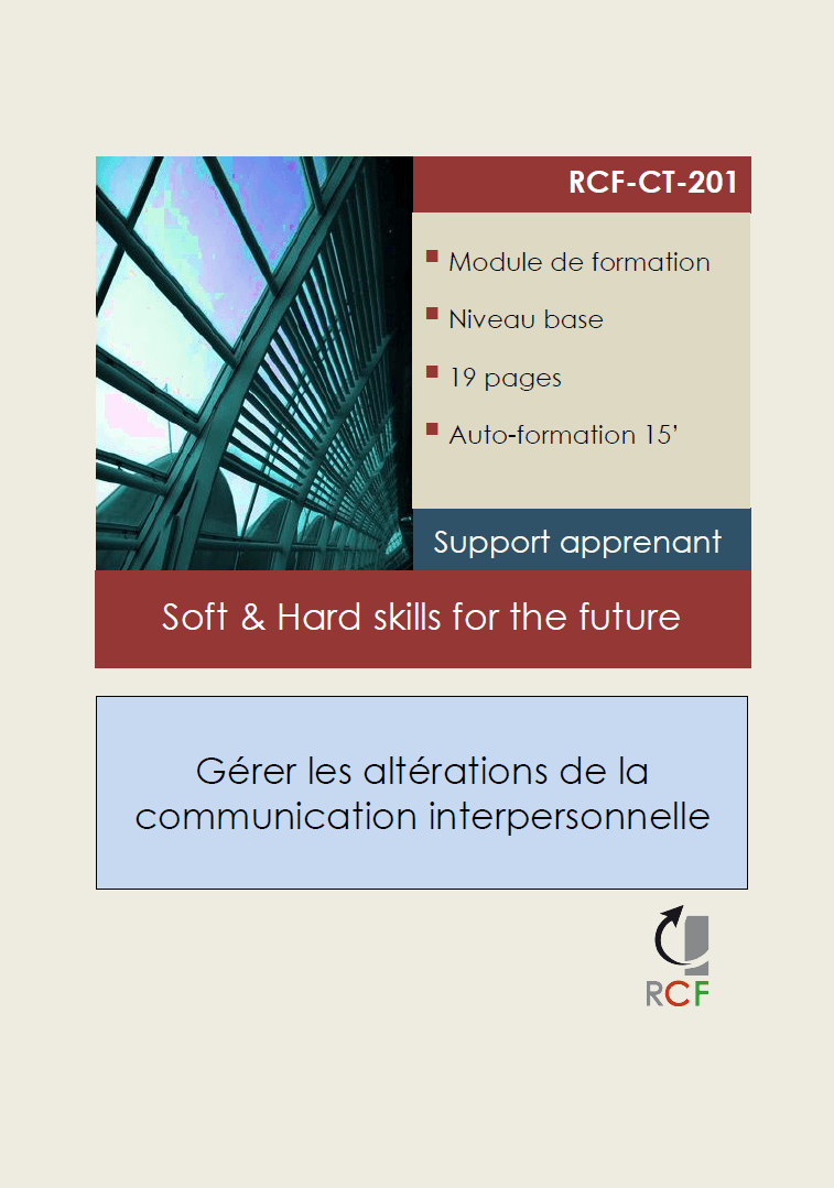CT-201-Gérer les altérations de la communication interpersonnelle
